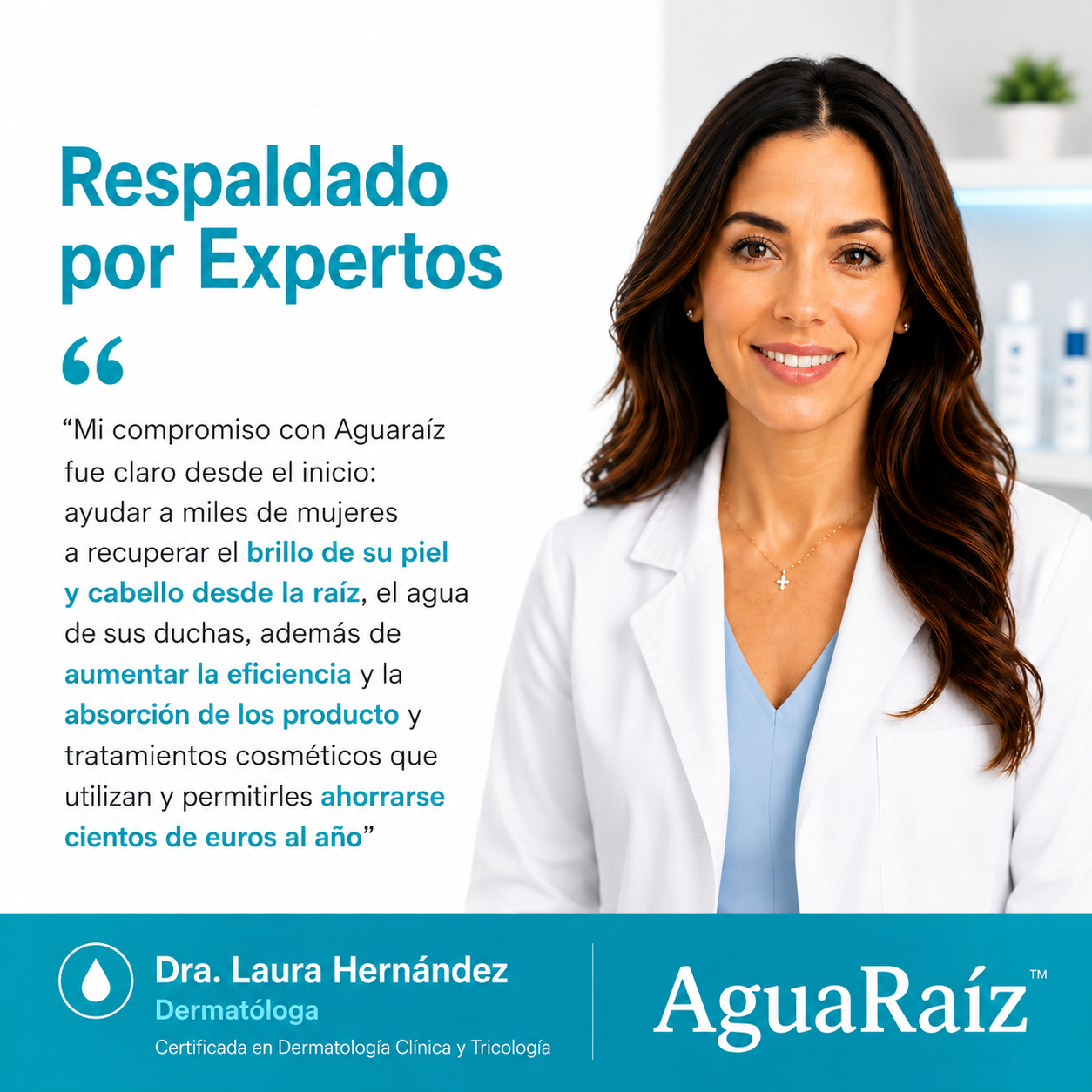 No dejes que el agua Arruine tu Piel y tu Cabello. Filtra, Protege y Disfruta con AguaRaíz
